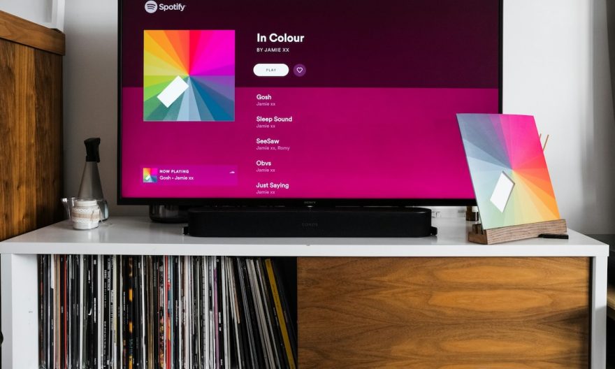 Spotify sur écran TV